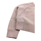 SIMONETTA cardigan tinta unita con scollo a v Rosa per Bambina SV9A10 ROSA SIMONETTA
