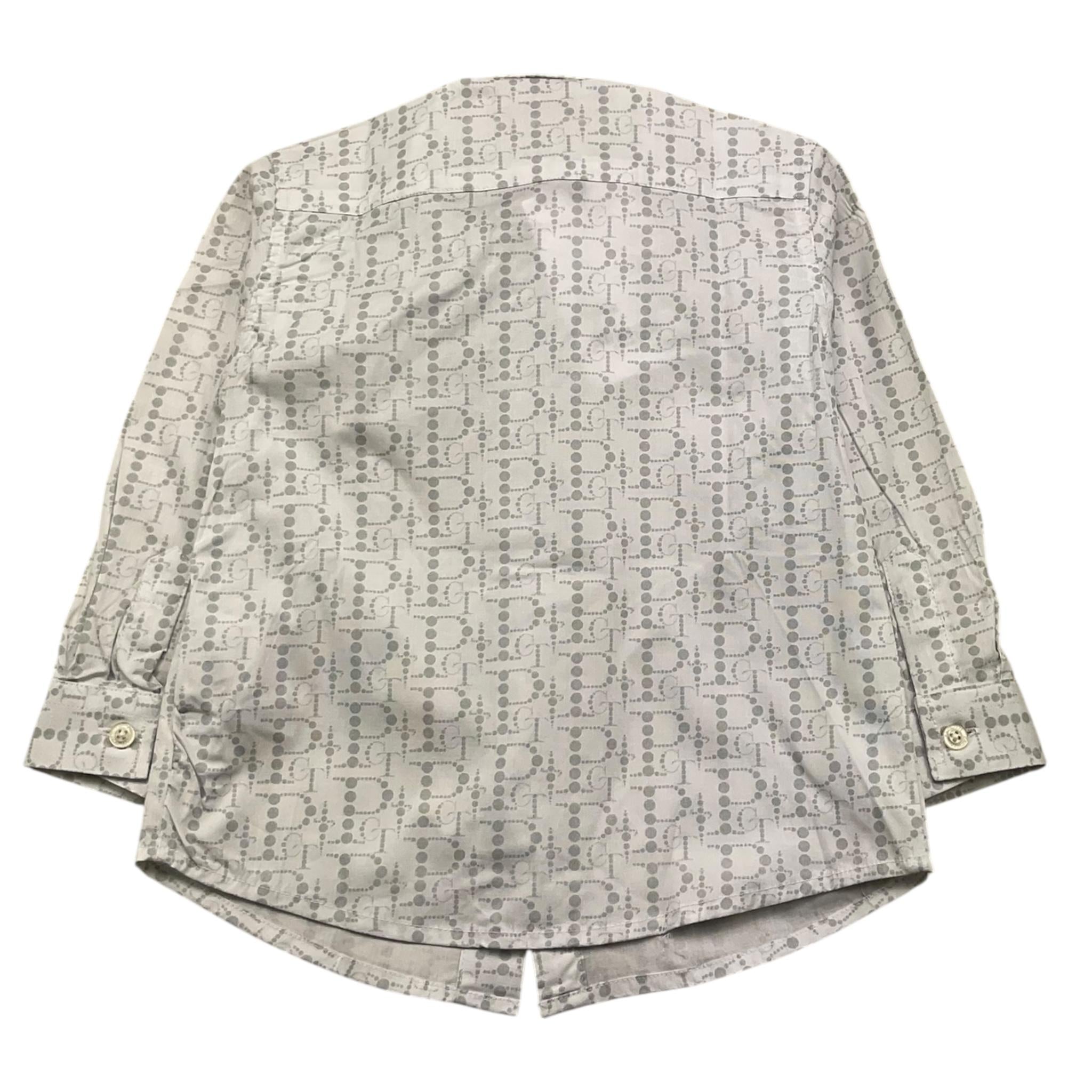 CESARE PACIOTTI camicia tinta unita con stampa Bianco per Bambino CMP5358BXX BIANCO CESARE PACIOTTI