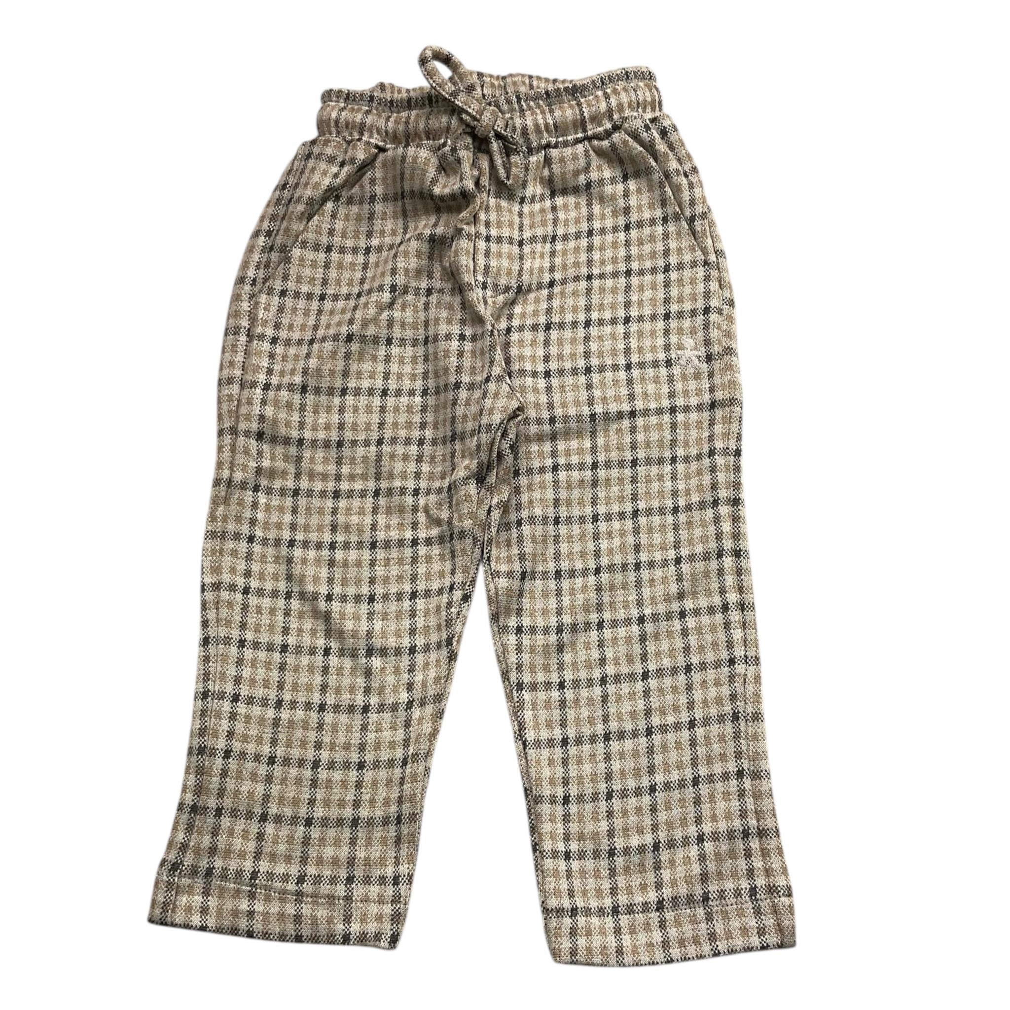LE BEBE' pantalone tinta unita con fantasia a righe Beige per Neonato LBB4221 BEIGE LE BEBE'