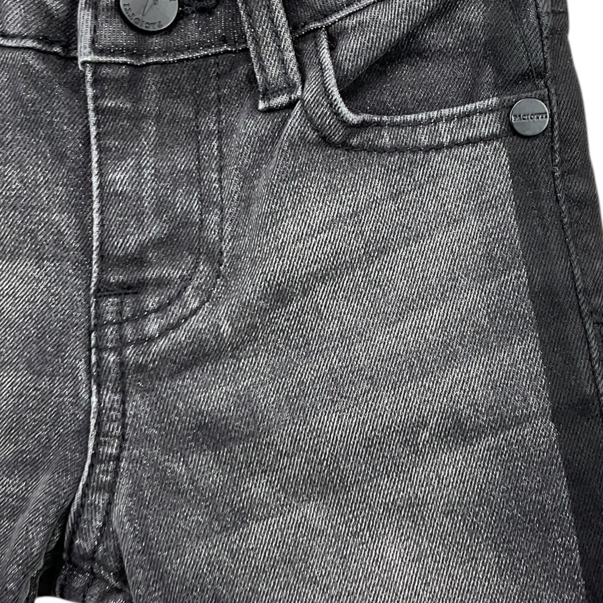 CESARE PACIOTTI jeans tinta unita con girovita regolabile Nero per Neonato PTP5361BXN NERO CESARE PACIOTTI