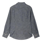 ELEVENTY camicia in denim tinta unita con bottoni Blu per Bambino ES5P40 BLU ELEVENTY