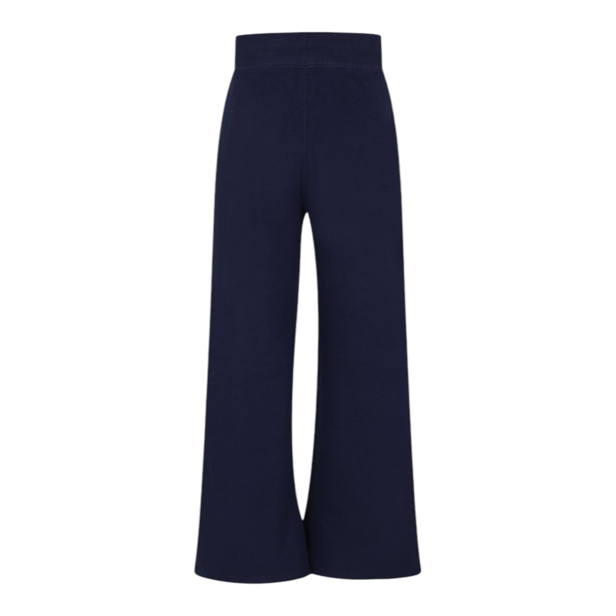 RALPH LAUREN pantalone modello zampa tinta unita Blu per Bambina 312925933003 BLU RALPH LAUREN