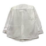 CESARE PACIOTTI camicia manica lunga tinta unita con  logo Bianco per Neonato CMP5351B BIANCO CESARE PACIOTTI