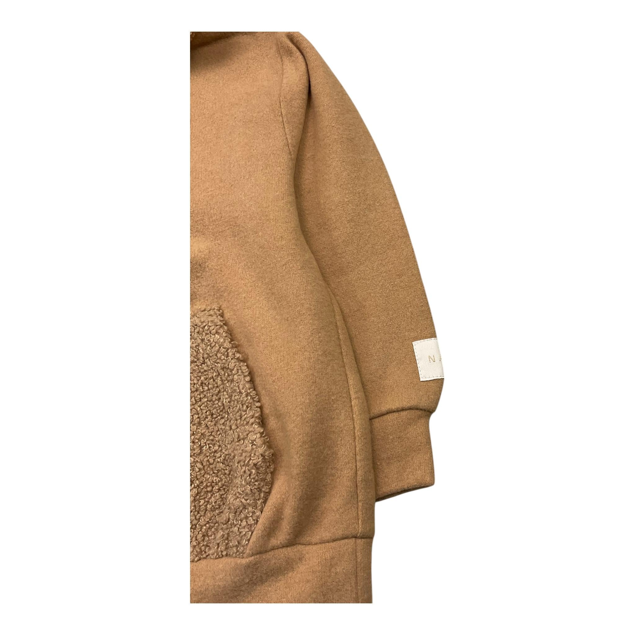 NANAN felpa chiusa con cappuccio tinta unita Beige per Bambino I2423348BE BEIGE NANAN