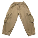 @MADILLY pantalone tuta tinta unita con elastico in vita Sabbia per Bambino 01933 SABBIA @MADILLY