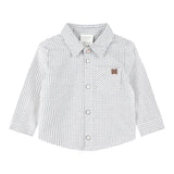 CARRE'MENT BEAU camicia manica lunga fantasia quadri Panna per Neonato Y30270 PANNA CARRE'MENT BEAU