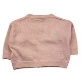 LE BEBE' cardigan tinta unita con orsi Rosa per Neonata LBB4704 ROSA LE BEBE'