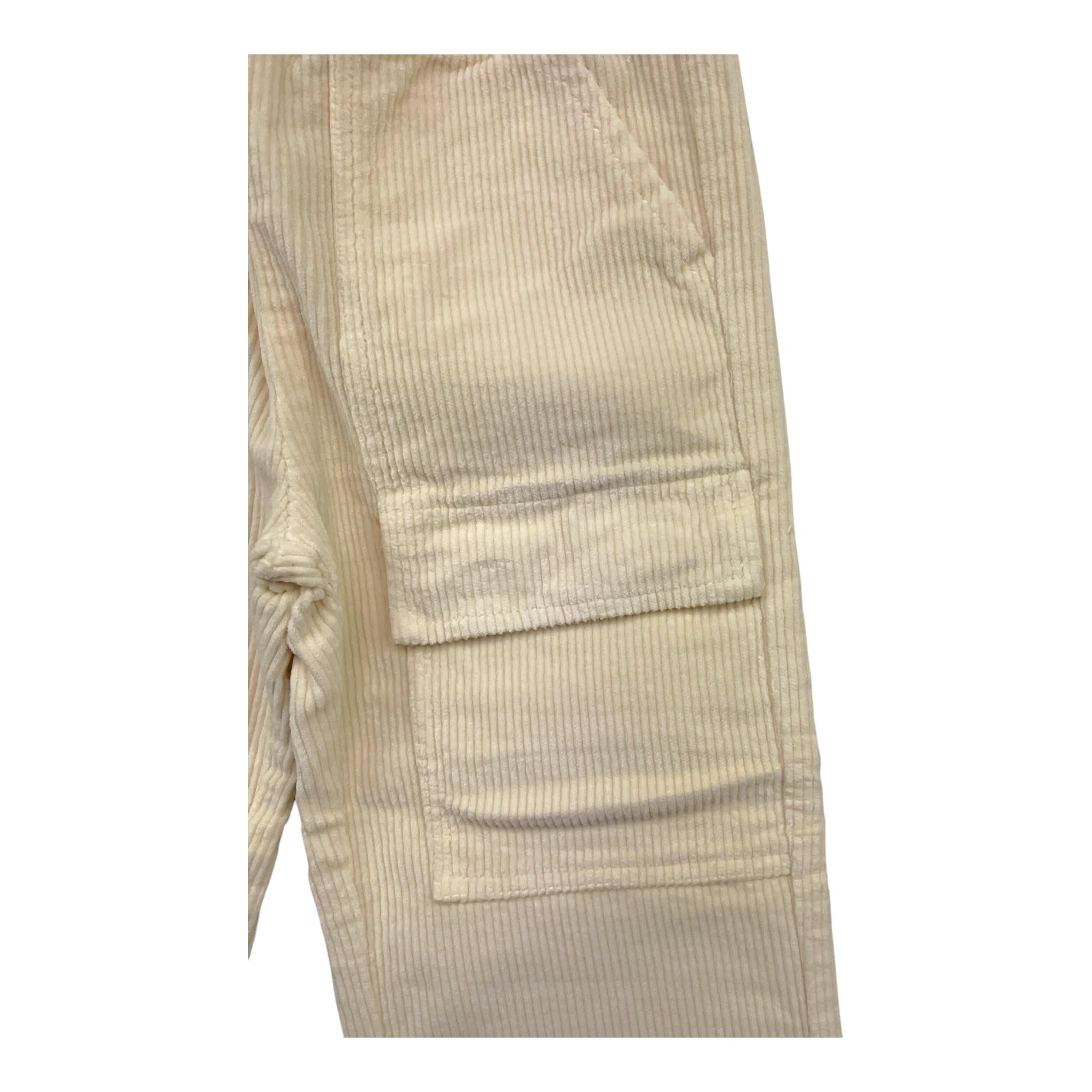 ZHOE & TOBIAH pantalone tinta unita a costine Panna per Bambino PJK19 PANNA ZHOE & TOBIAH