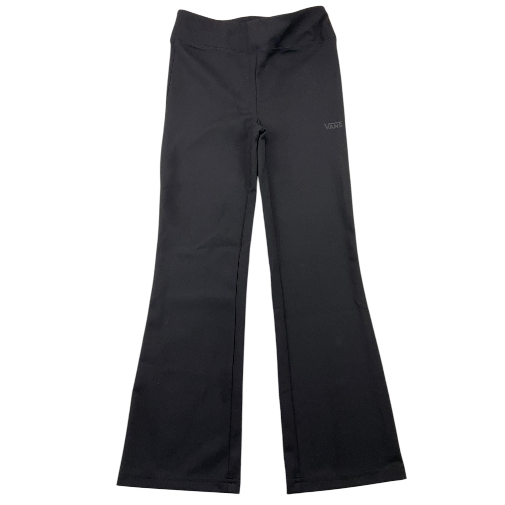 VANS pantalone tinta unita modello zampa Nero per Bambina 000J73 NERO VANS