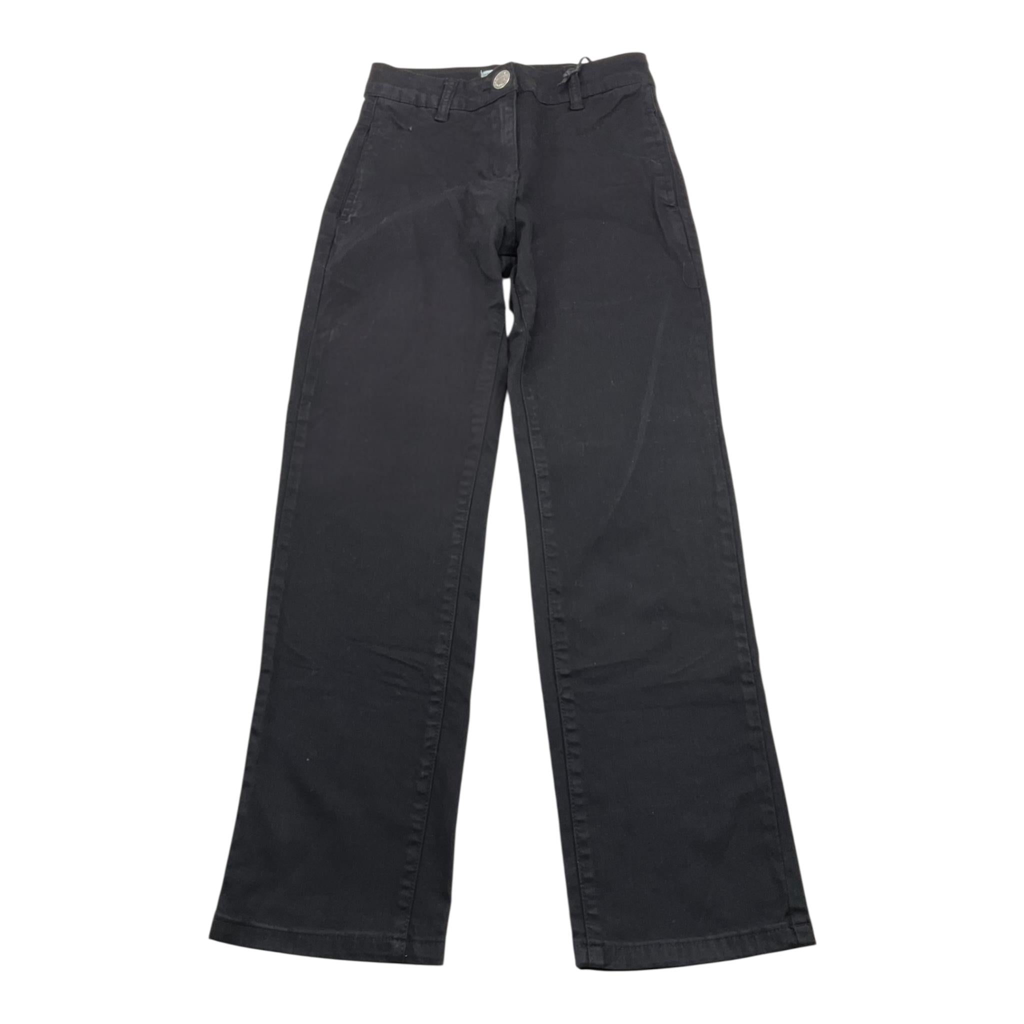 TO be too jeans tinta unita con girovita regolabile Nero per Bambina TBT2449 NERO TO be too