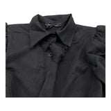 GREAT JOY camicia manica lunga tinta unita Nero per Bambina 0646 NERO GREAT JOY