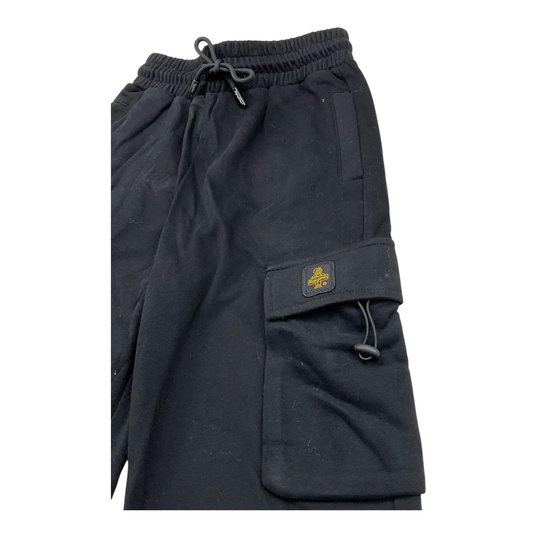 REFRIGIWEAR pantalone tuta tinta con elastico in vita Nero per Bambina RWG935 NERO REFRIGIWEAR