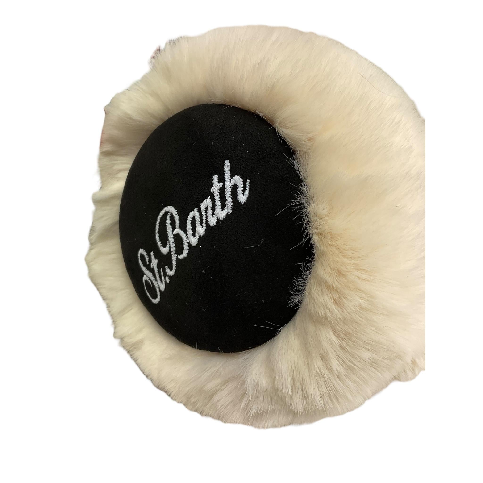 SAINT BARTH cuffie tinta unita wireless Panna/nero per Bambina EARMUFFS PANNA/NERO SAINT BARTH