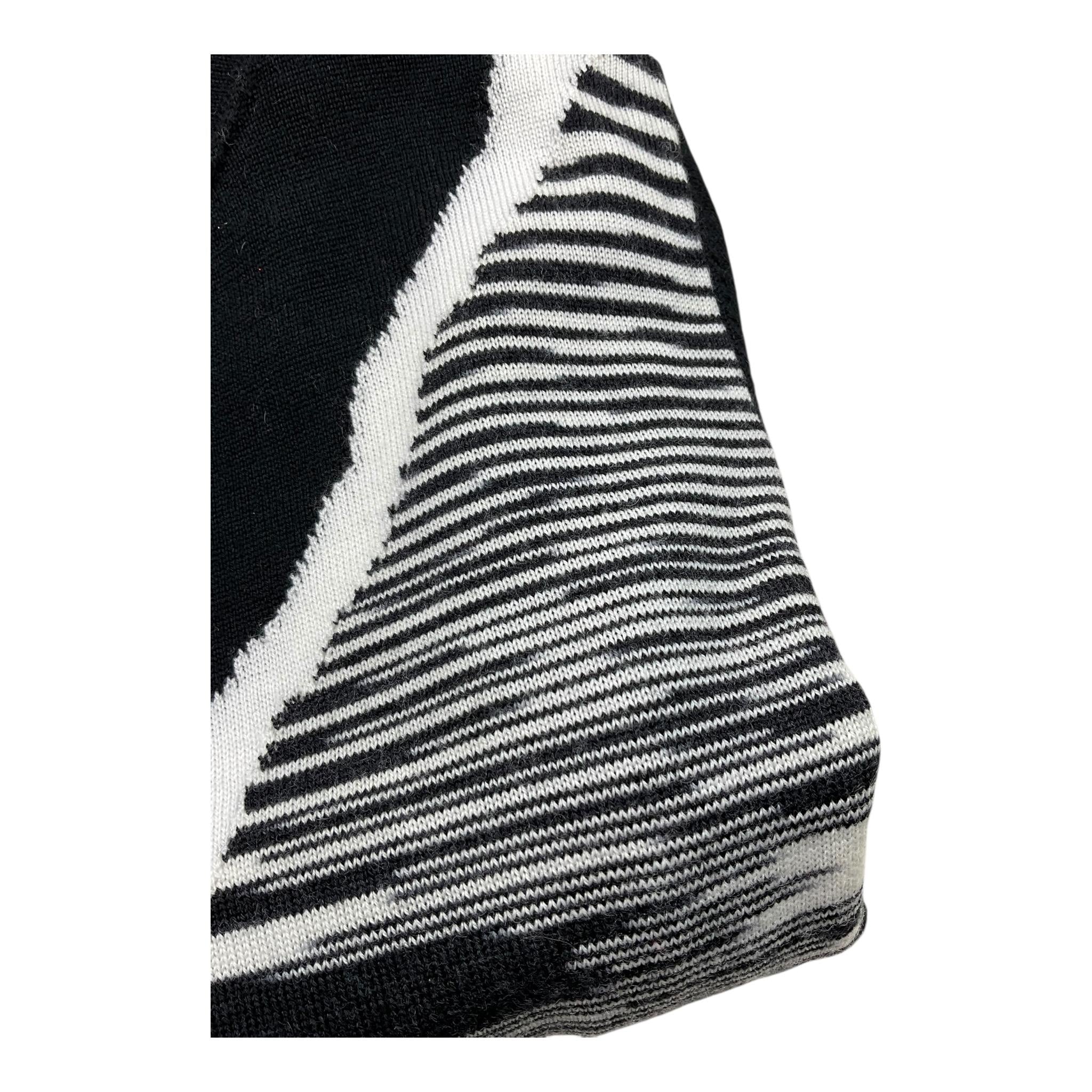MISSONI abito tinta unita con fantasia Nero per Bambina MT1C10 NERO MISSONI