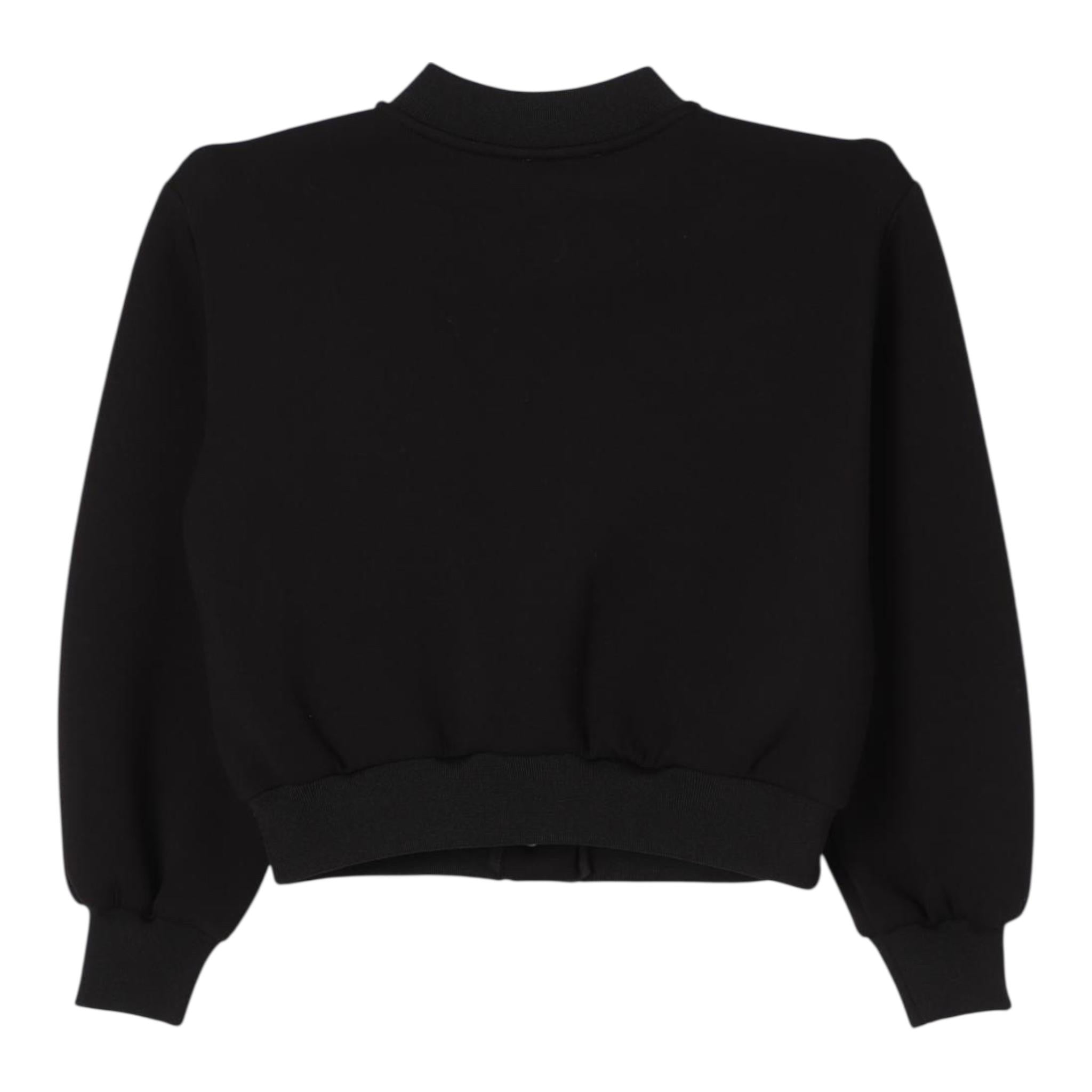 TWINSET bomber tinta unita con bottoni Nero per Neonata 242GJ2010X NERO TWINSET