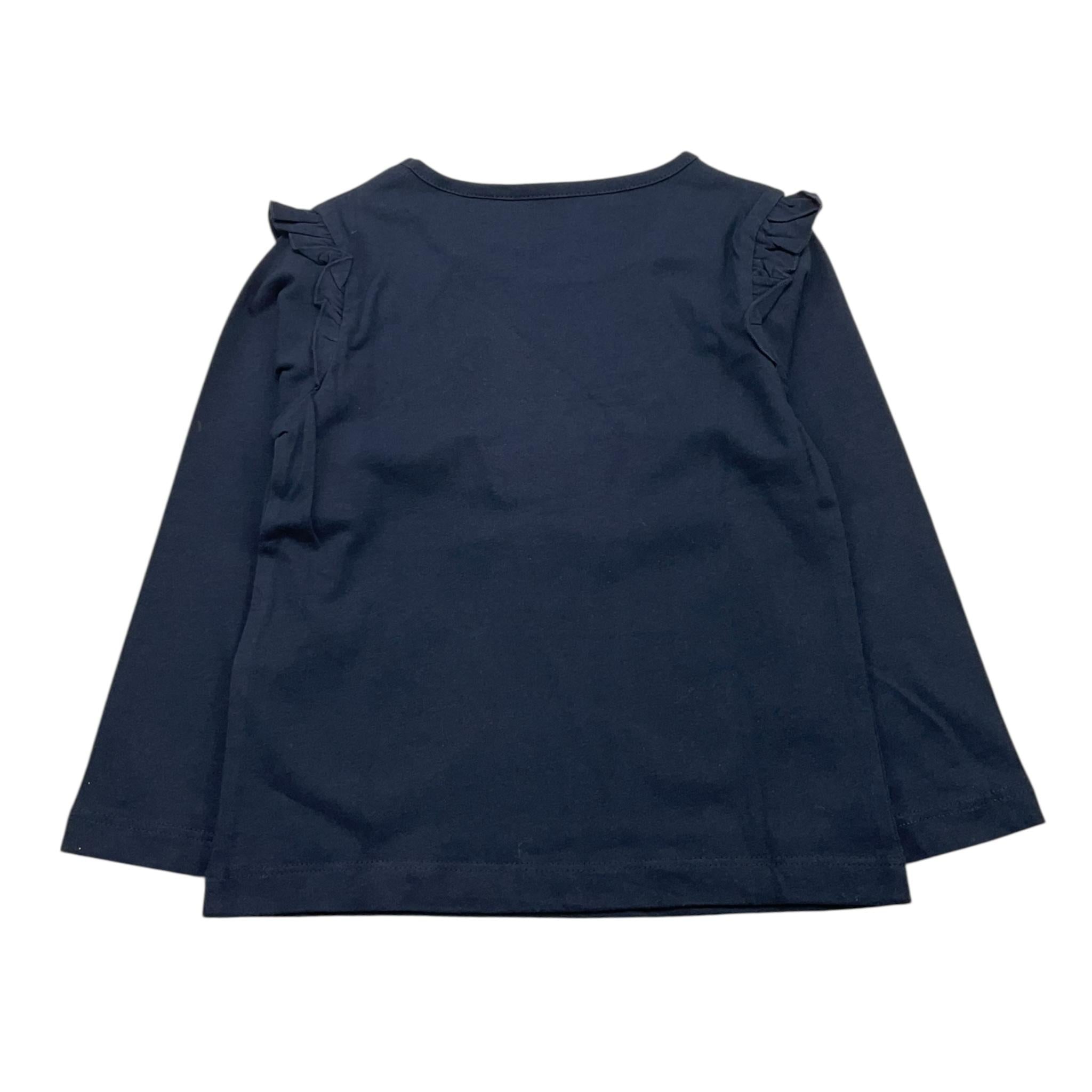 LOSAN shirt girocollo tinta unita cn stella Blu per Bambina 51033259702018 BLU LOSAN