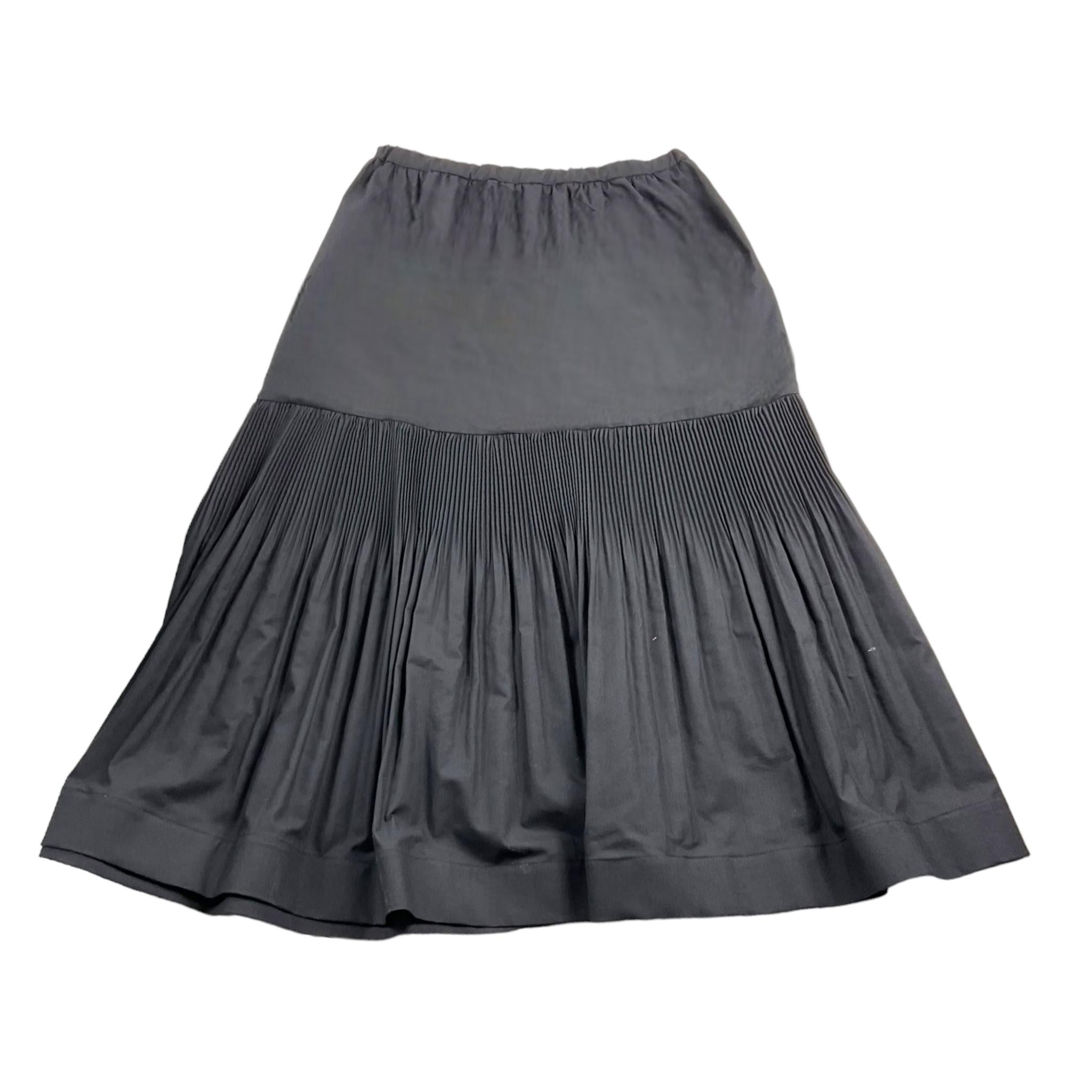 Patrizia Pepe Gonna Tinta Unita Con Elastico In Vita Nero Per Bambina 7G0123 NERO PATRIZIA PEPE