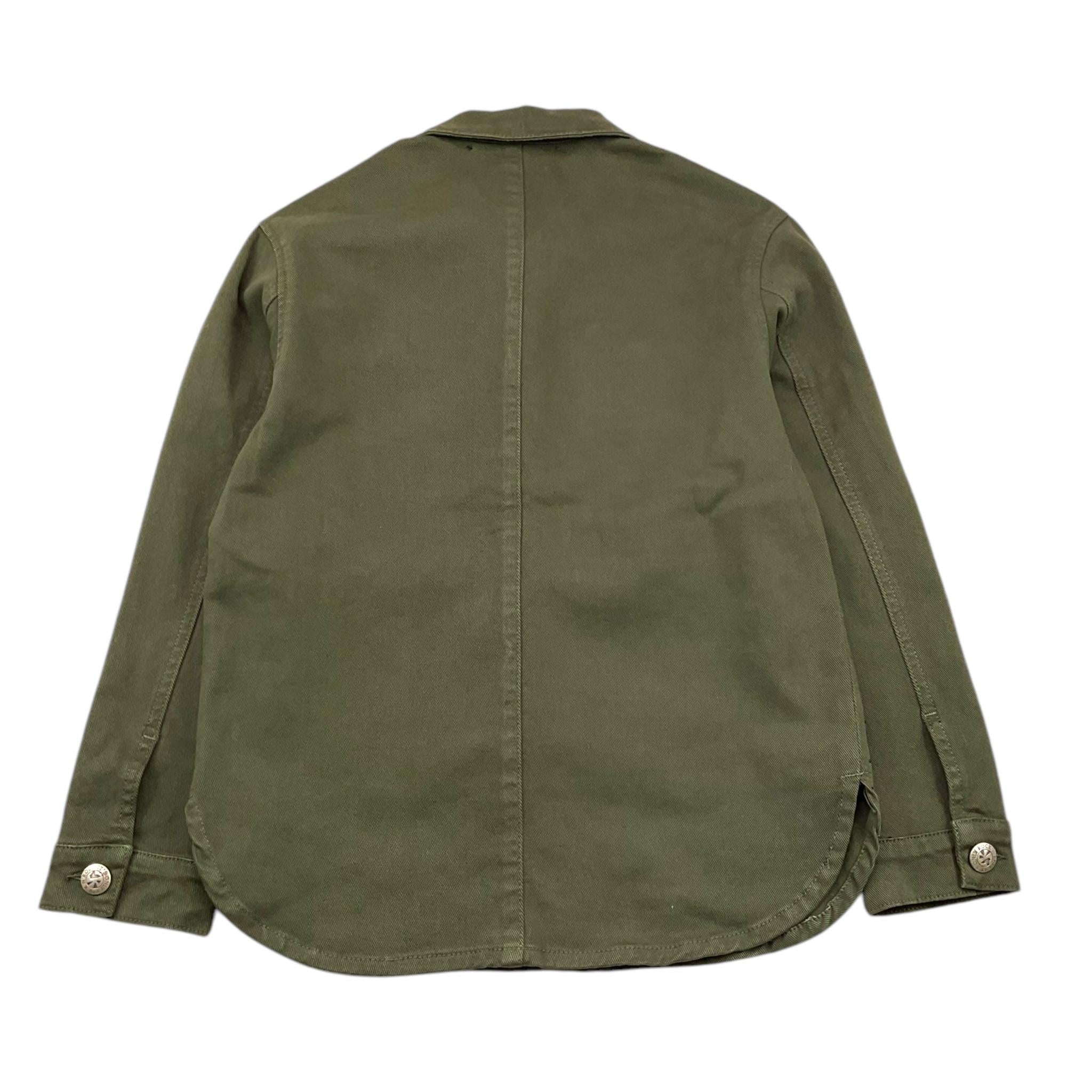 JOHN RICHMOND camicia manica lunga tinta unita con brillantini Verde per Bambina RGA25140CA VERDE JOHN RICHMOND
