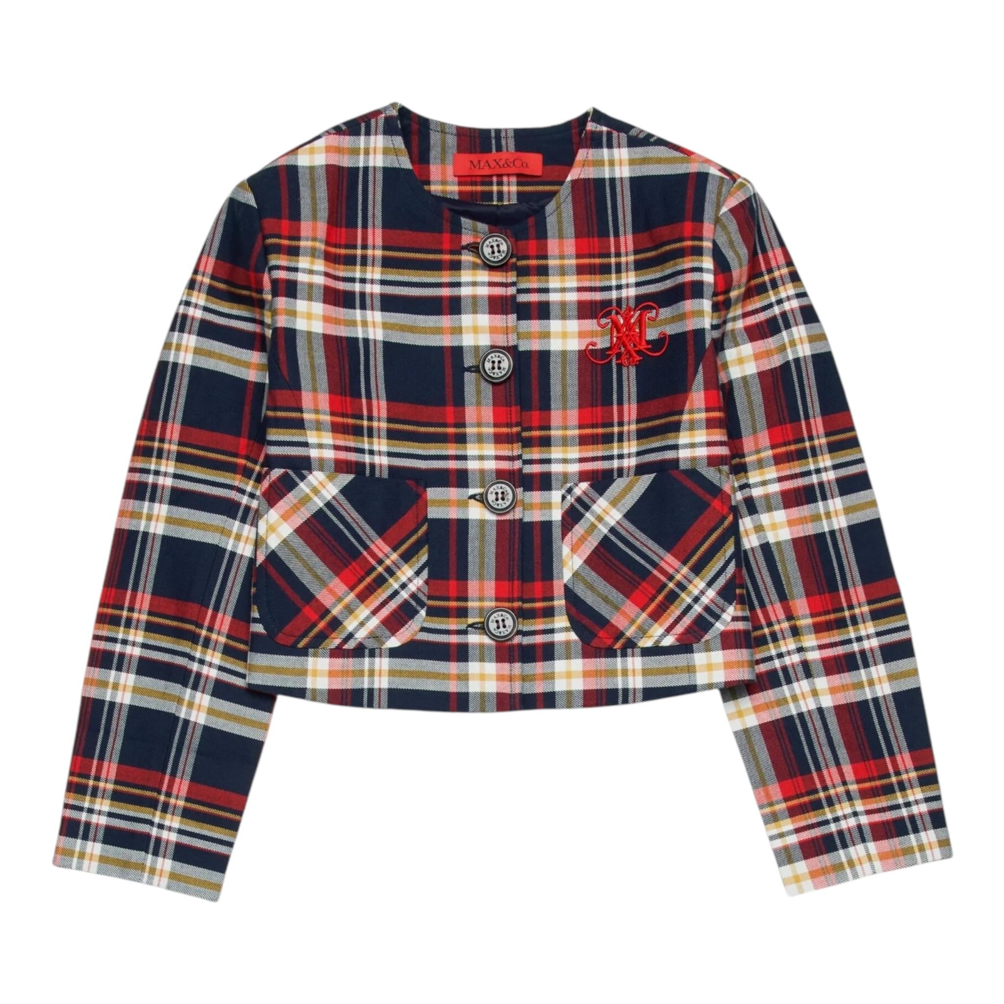 MAX&Co. giacca stampa fantasia con bottoni Multicolor per Bambina MX0084 MULTICOLOR MAX&Co.