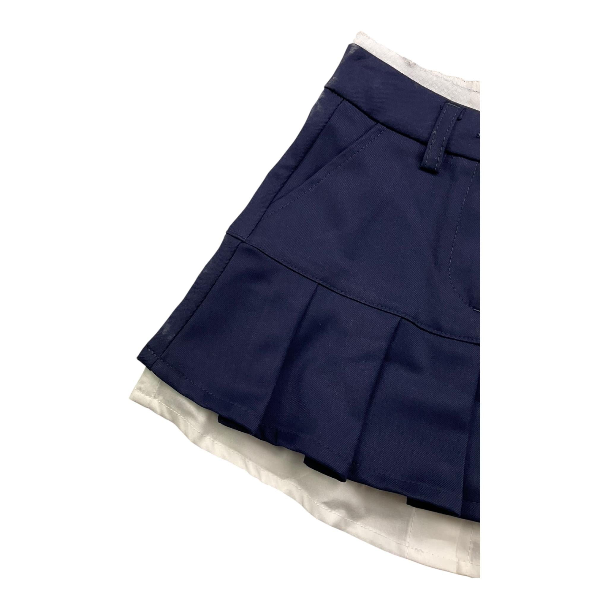 DROPSEASON2 gonna tinta unita cn girovita regolabile Blu per Neonata 3142G00140N BLU DROPSEASON2