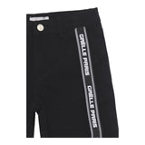 GAELLE jeans tinta unita con profili logati Nero per Bambina 2741P00310 NERO GAELLE
