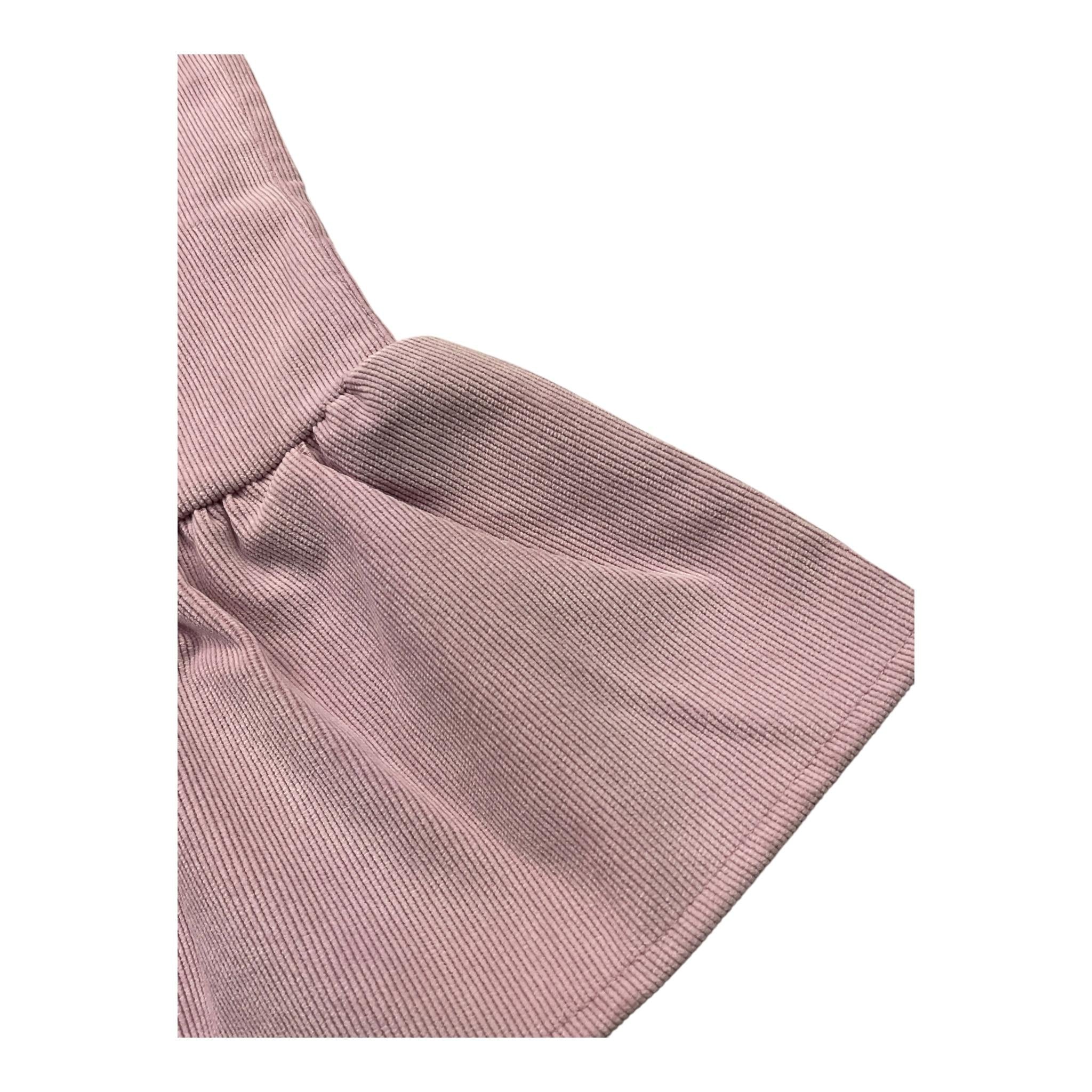 LA STUPENDERIA pantalone tinta unita modello a zampa Rosa per Bambina TJPN74 ROSA LA STUPENDERIA