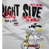 POLO CLUB LONDON shirt girocollo tinta unita con stampa Bianco per Bambino 242115J BIANCO POLO CLUB LONDON