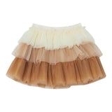 LIU JO gonna tricolore con tulle Panna per Neonata KF4047N PANNA LIU JO