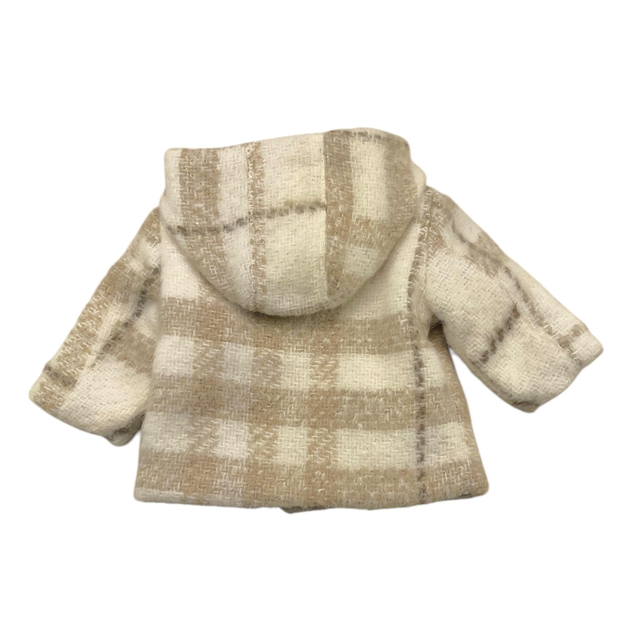 BARCELLINO cappotto tinta unita con fantasia  Panna per Neonata 115626 PANNA BARCELLINO