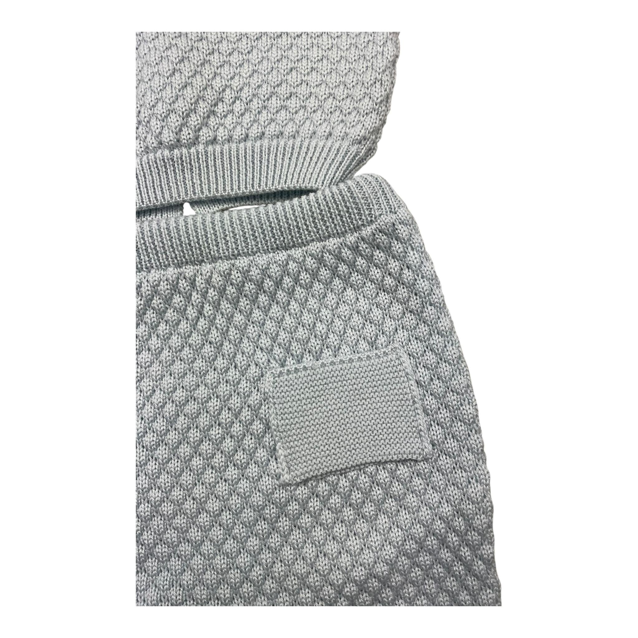 LITTLE BEAR completo 2 pezzi maglia-ghettina tinta unita Azzurro per Neonato 9102 AZZURRO LITTLE BEAR