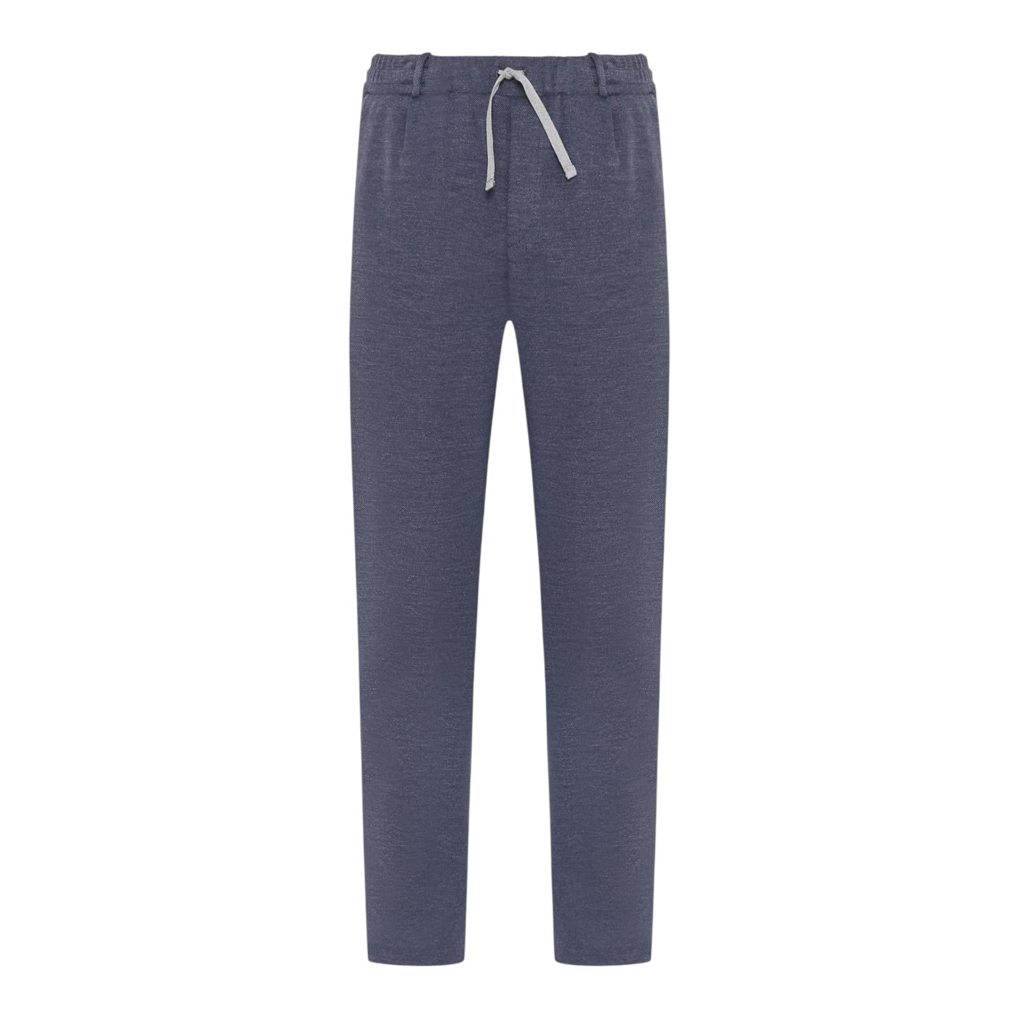 ELEVENTY pantalone tinta unita con elastico in vita Blu per Bambino ES6P30 BLU ELEVENTY