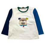 MAYORAL shirt girocollo tinta unita cn maniche in contrasto Bianco per Neonato 2029 BIANCO MAYORAL