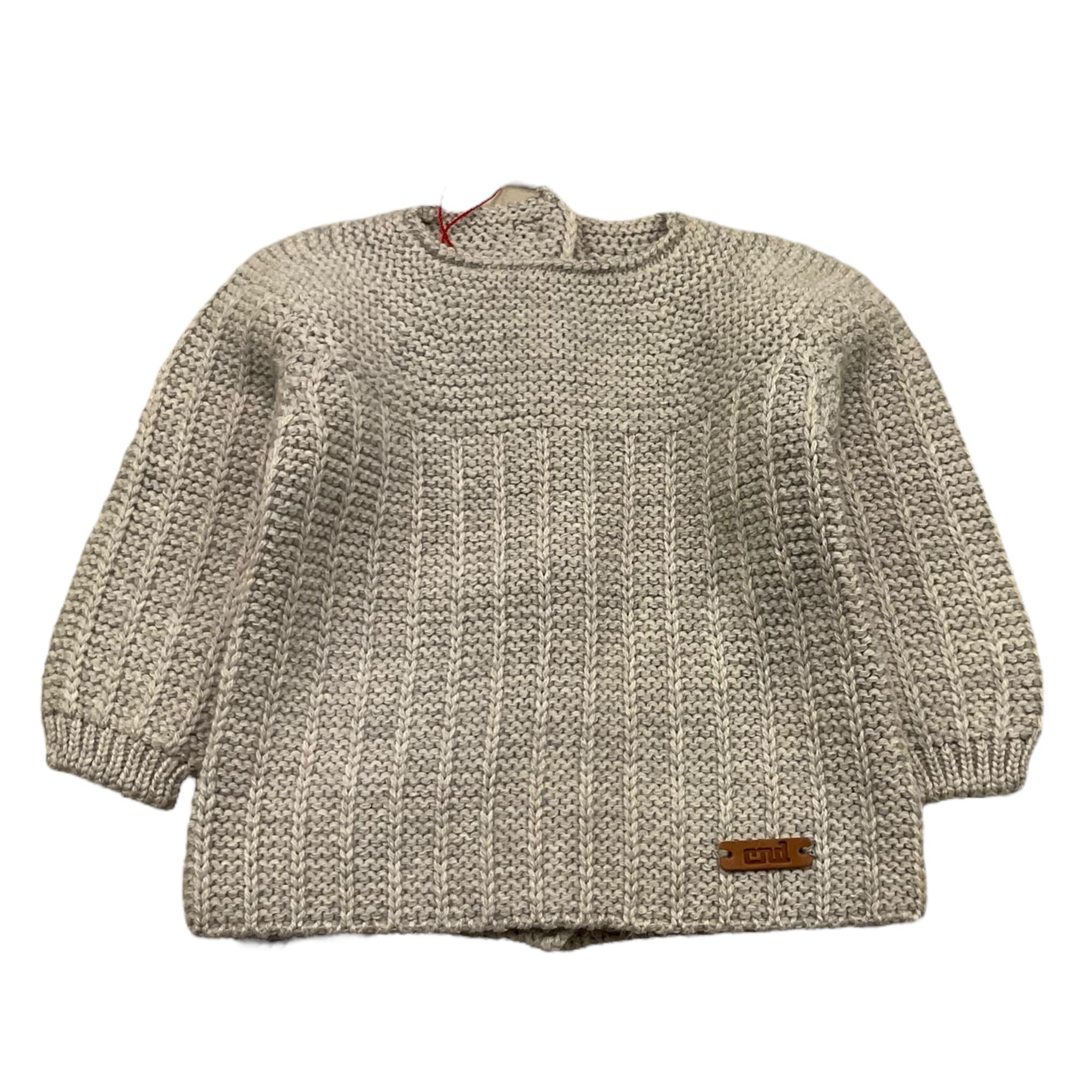 CND maglia tinta unita con bottoni posteriori Grigio per Neonato 928212 GRIGIO CND