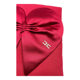 ELISABETTA FRANCHI coperta tint unita con fiocco Rosso per Neonata ENCO41 ROSSO ELISABETTA FRANCHI