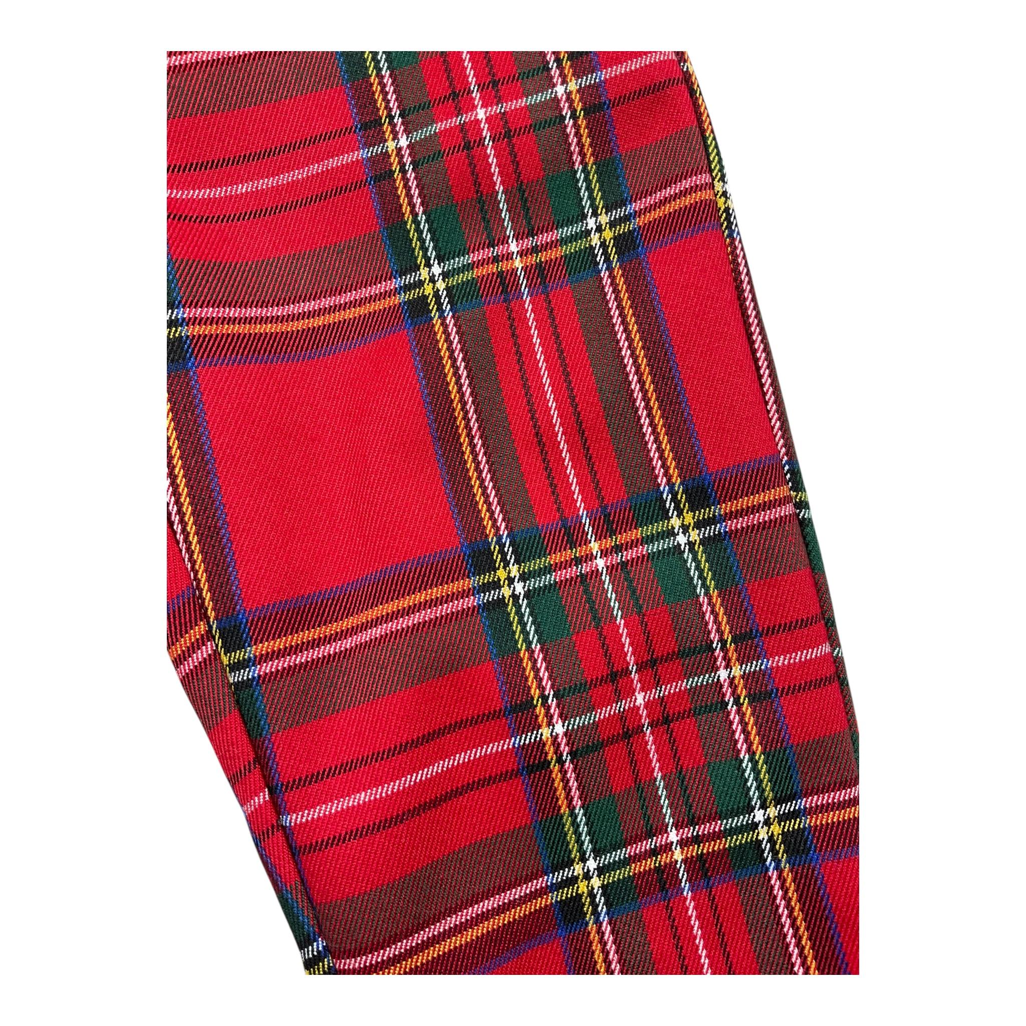 LA STUPENDERIA pantalone modello scozzese con elastico in vita Rosso per Bambino TCPN21J ROSSO LA STUPENDERIA