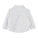 CARRE'MENT BEAU camicia manica lunga fantasia quadri Panna per Neonato Y30270 PANNA CARRE'MENT BEAU