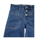 MAYORAL jeans tinta unita modello palazzo Blu per Bambina 4547 BLU MAYORAL