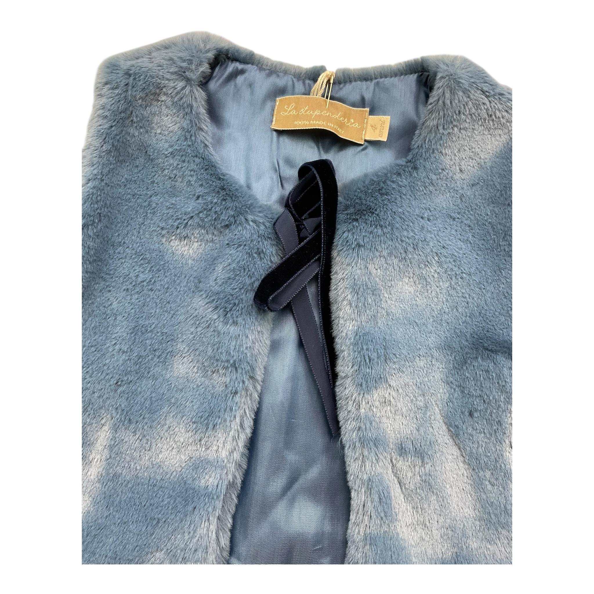 LA STUPENDERIA gilet tina unita Blu per Bambina TJGL42 BLU LA STUPENDERIA