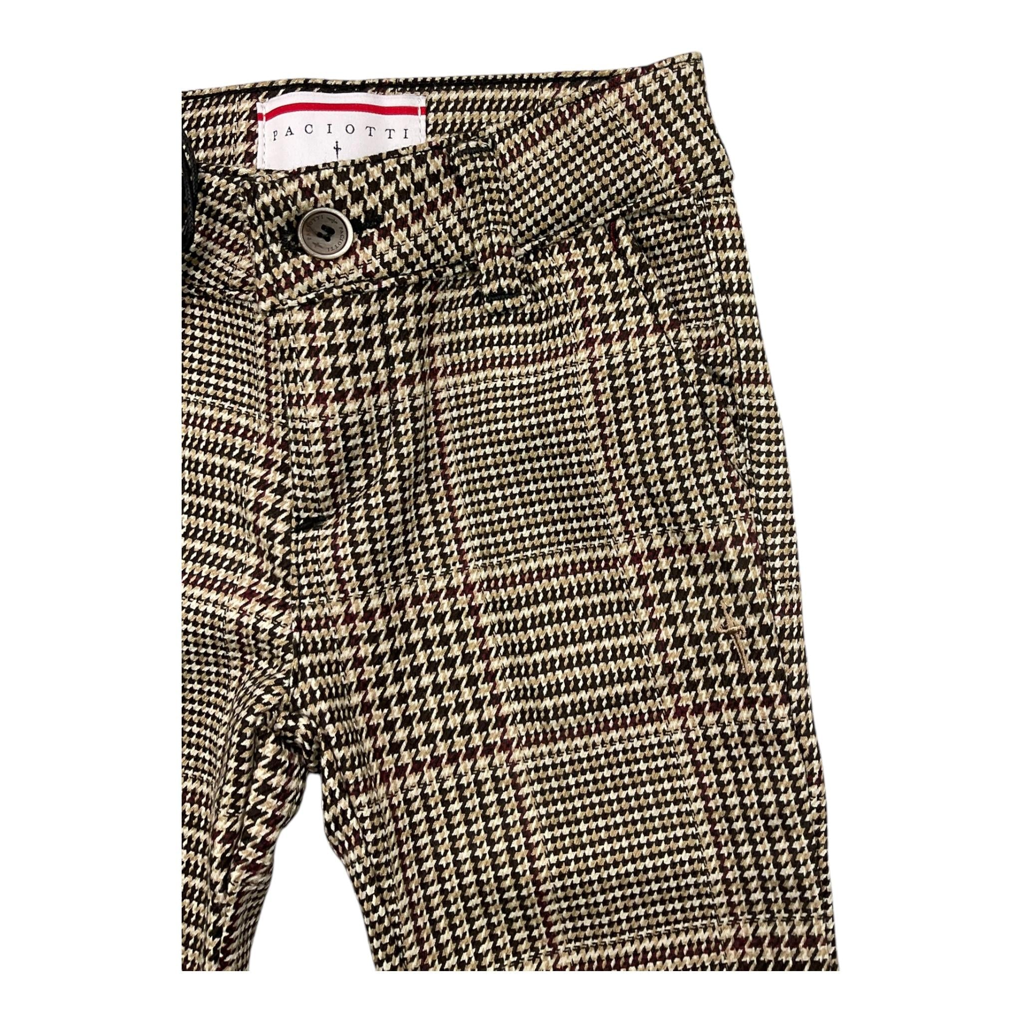 CESARE PACIOTTI pantalone tinta unita con microfantasia Beige per Neonato PTP5355B BEIGE CESARE PACIOTTI