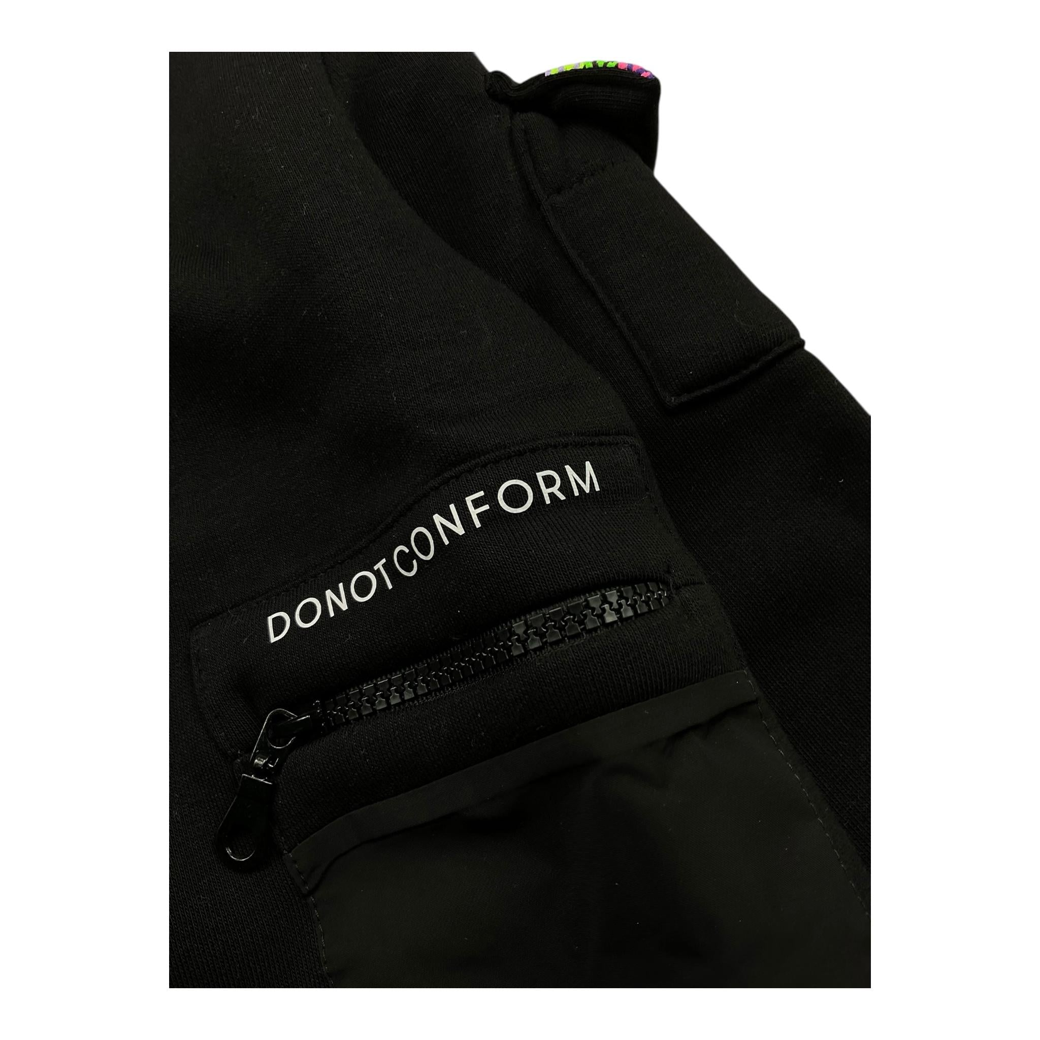 DO NOT CONFORM felpa tinta unita girocollo Nero per Bambino FE011 NERO DO NOT CONFORM