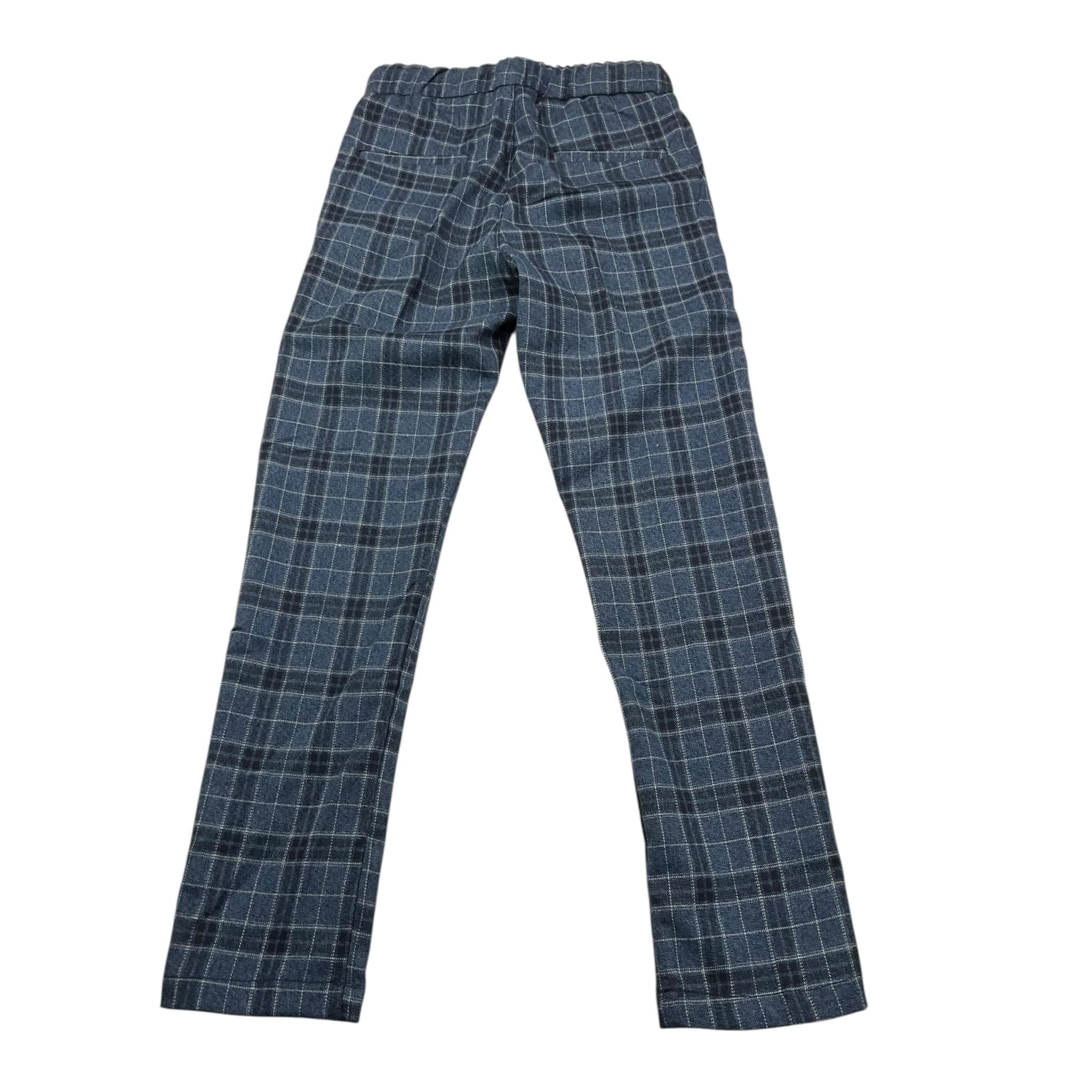 DRUMOHR pantalone tinta unita con fantasia a quadri Blu per Bambino W3TR64 BLU DRUMOHR
