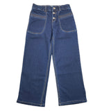 MAYORAL jeans tinta unita modello palazzo Blu per Bambina 4547XX BLU MAYORAL