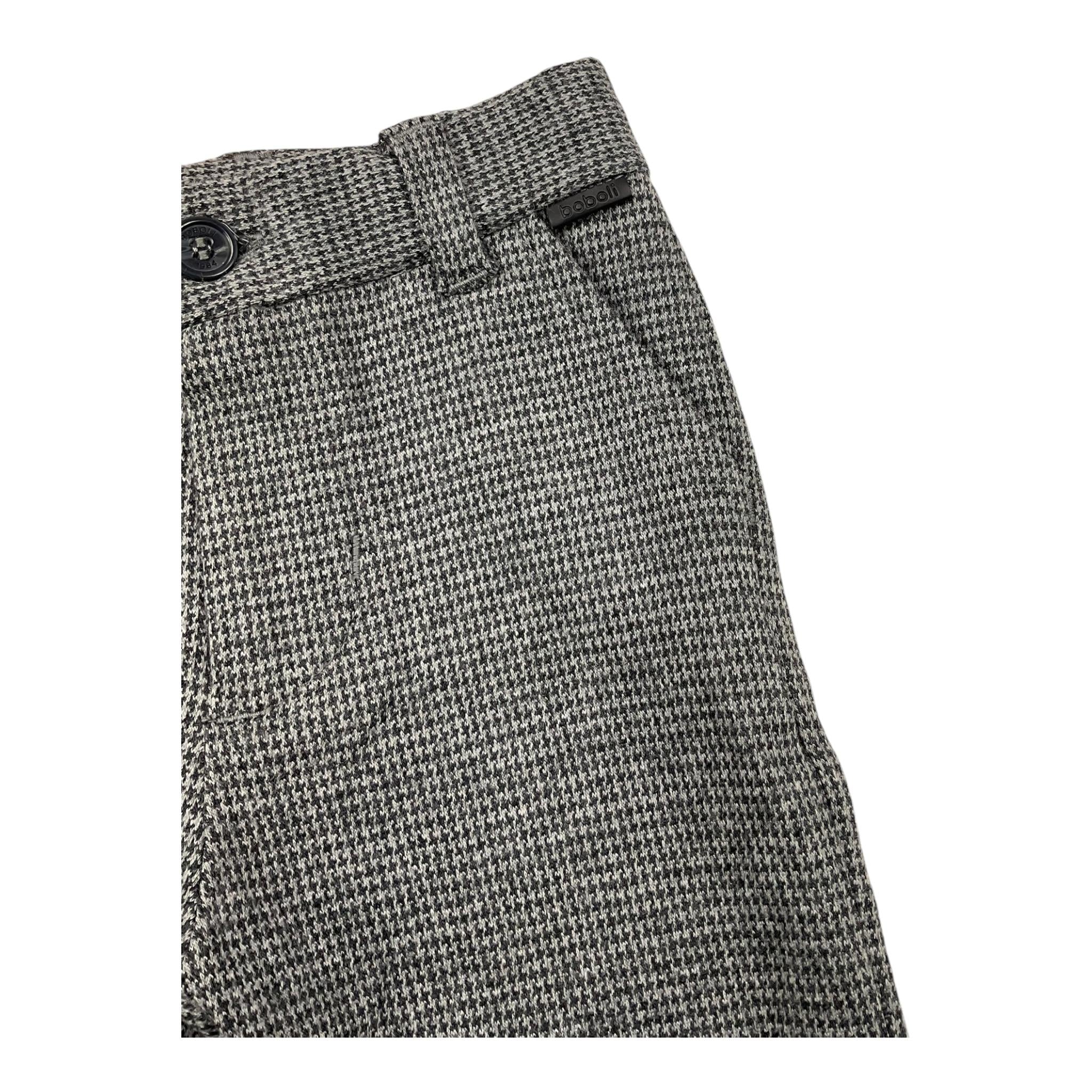 BOBOLI pantalone microfantasia tinta unita Grigio per Neonato 719311 GRIGIO BOBOLI