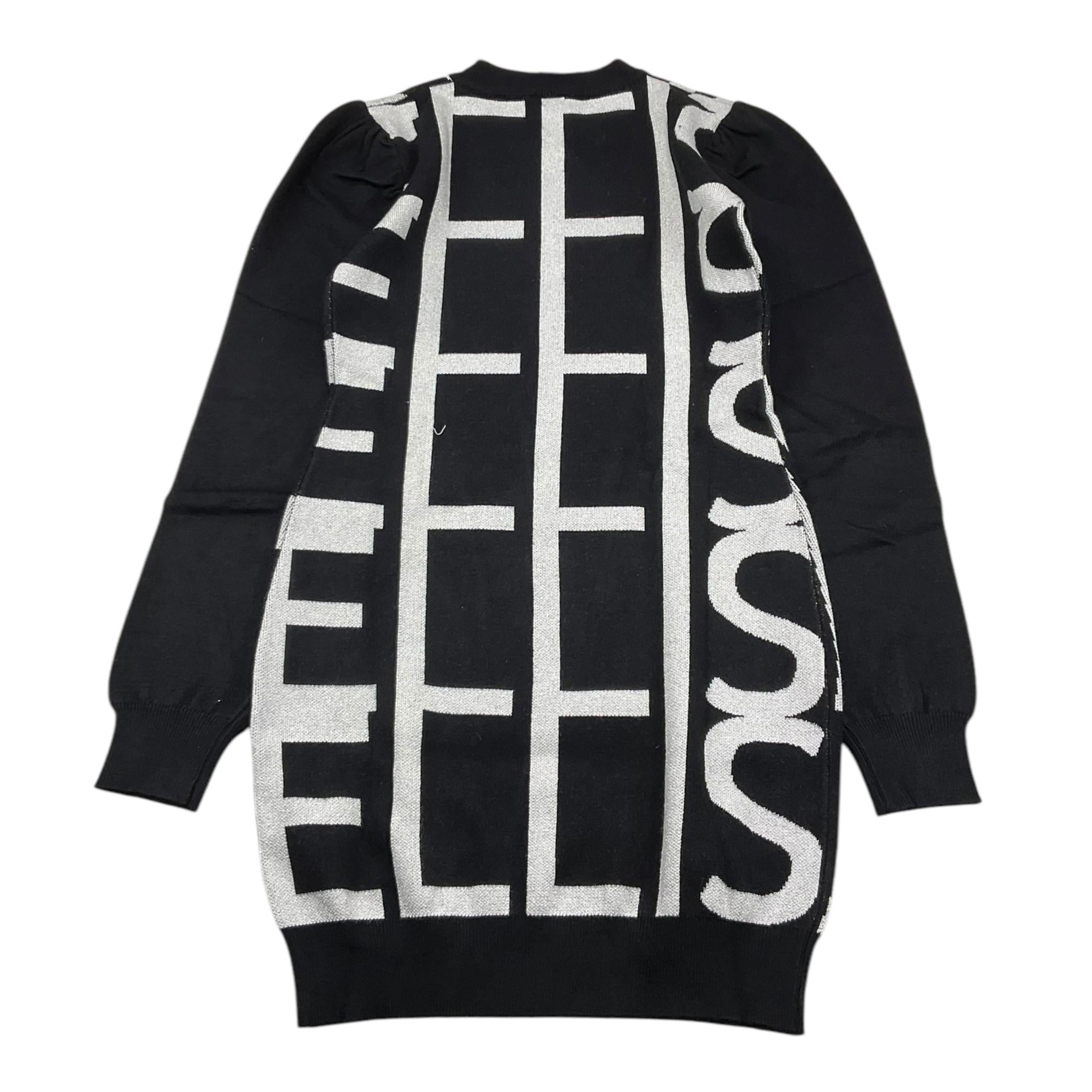 MARC ELLIS abito tinta unita con stampa mezzo collo Nero per Bambina JMJDR00110 NERO MARC ELLIS