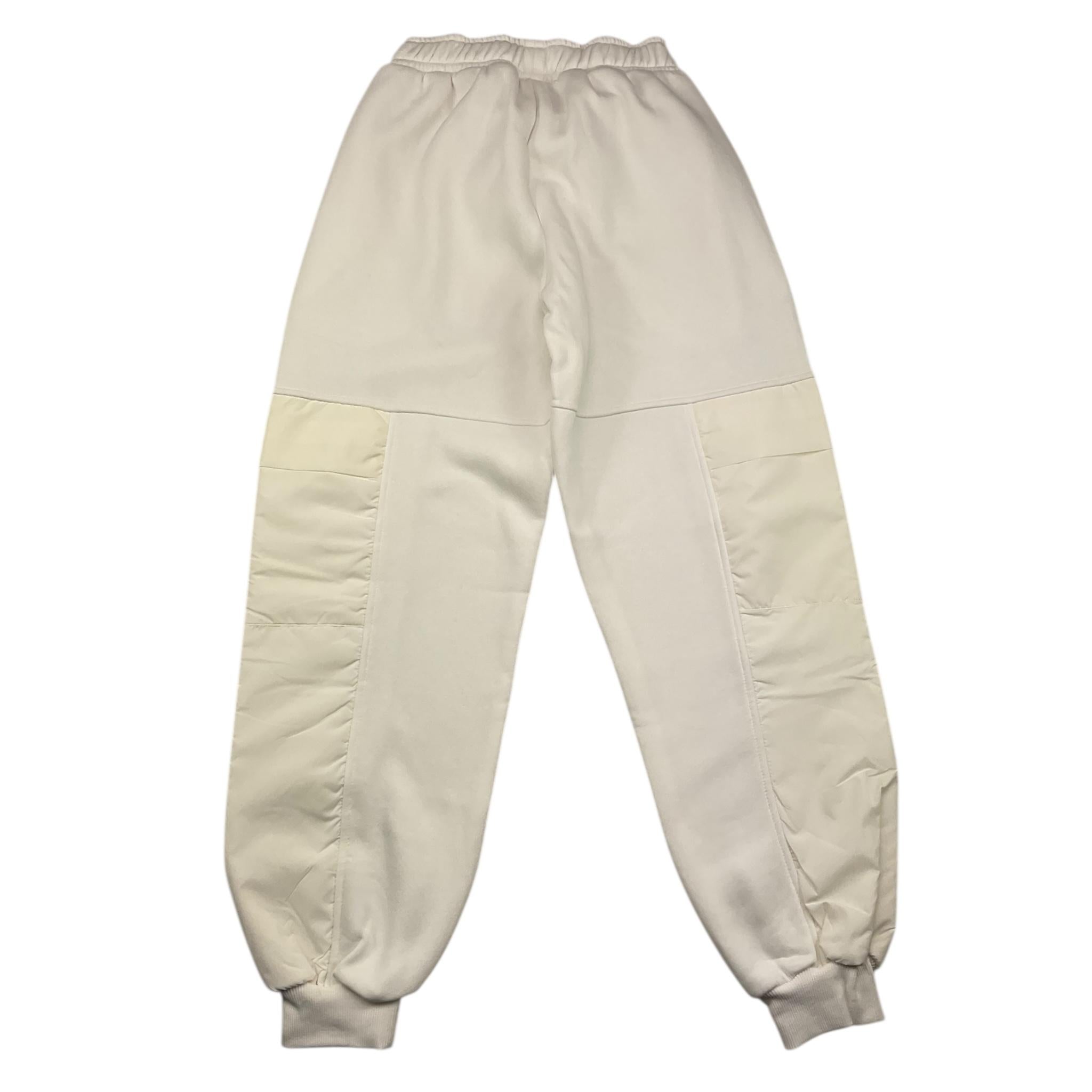 ICON pantalone tuta tinta unita con logo Bianco per Bambino IBSP00360 BIANCO ICON