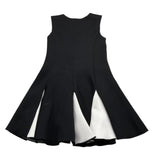 TWINSET abito tinta unita giromanica Nero per Bambina 242GJ2011 NERO TWINSET