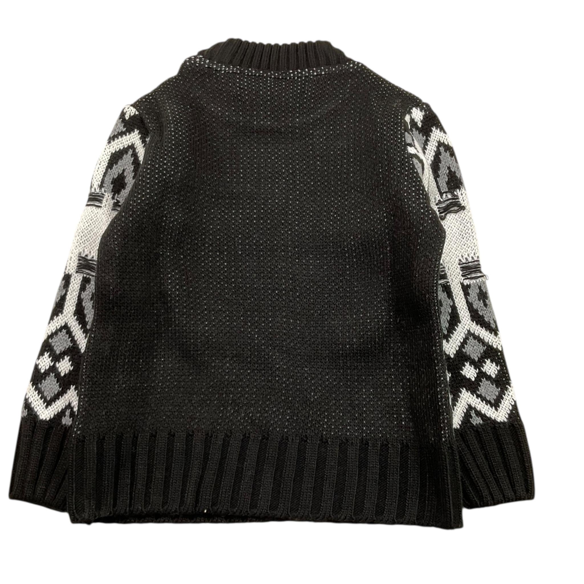STAY STREET maglia girocollo tinta unita con fantasia Nero per Bambino MB804 NERO STAY STREET
