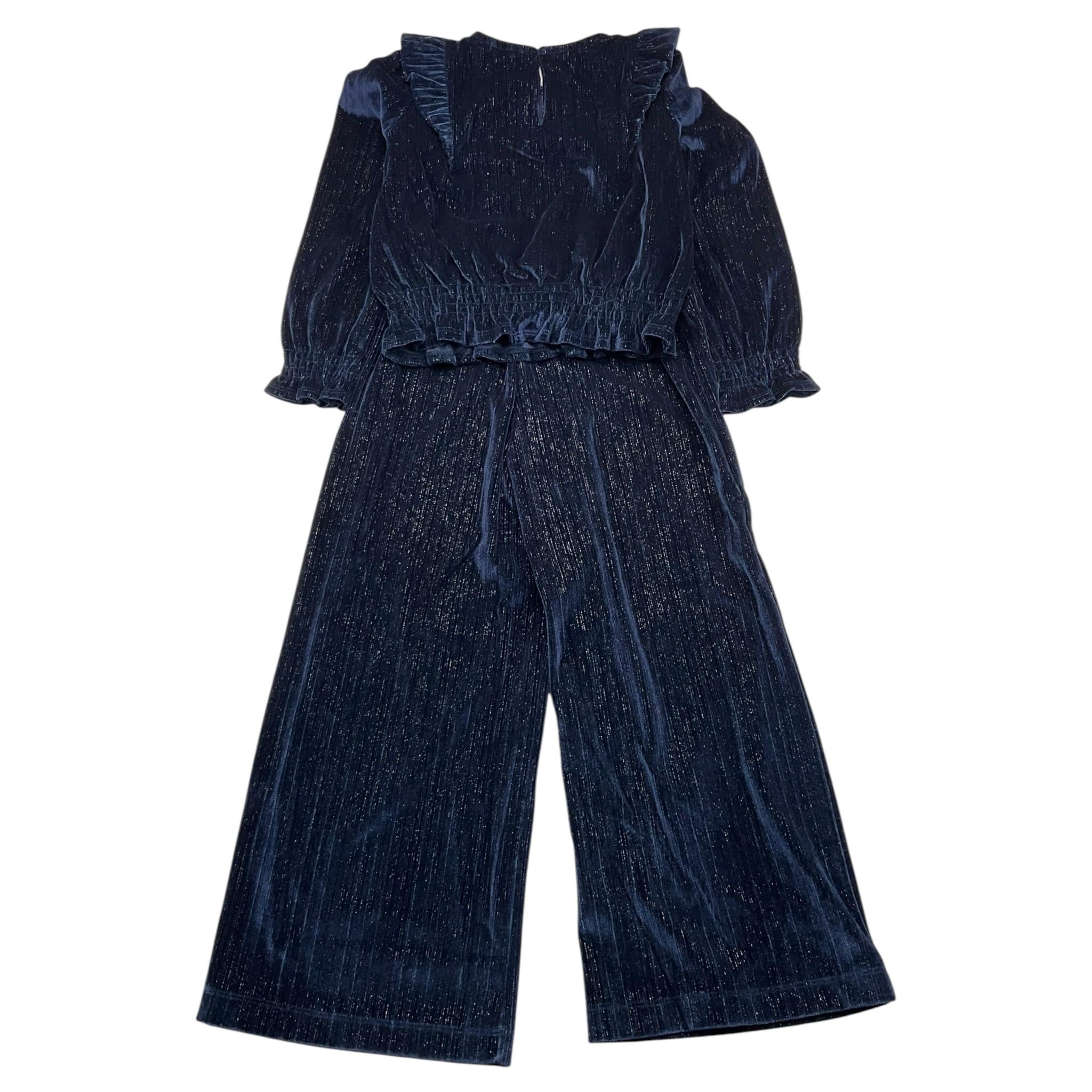 MAYORAL completo 2 pezzi shirt-pantalone tinta unita Blu per Bambina 4550J BLU MAYORAL