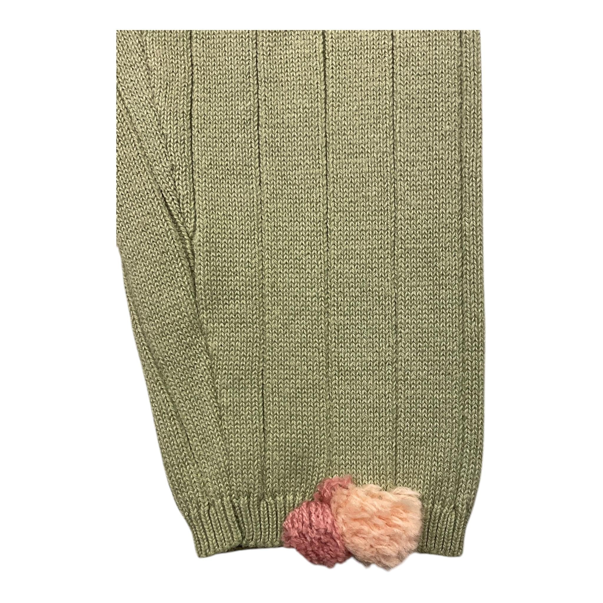 LOUISE MISHA leggins tinta unita Verde per Bambina GRCW24L0295 VERDE LOUISE MISHA