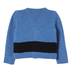 GUCCI cardigan tinta unita con ricamo Blu per Neonato 793448 BLU GUCCI